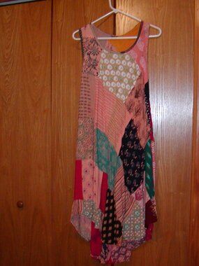 Handmade hi-low dress
